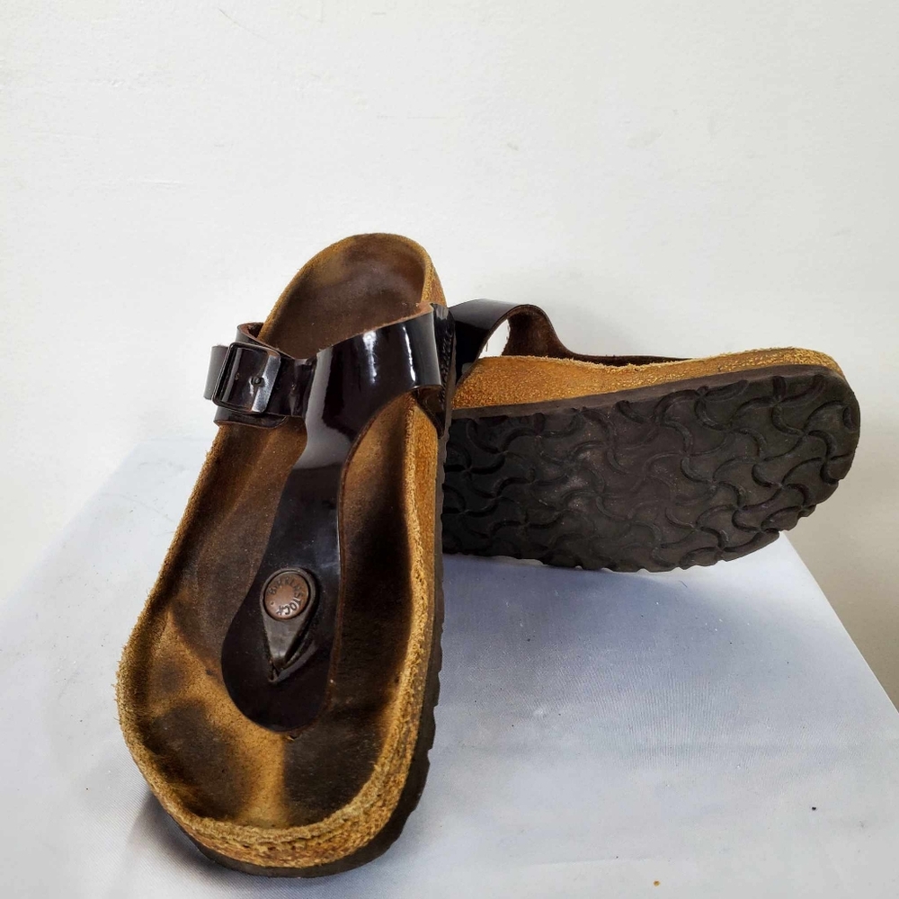 🌺🌺Birkenstock Gizeh Sandals Galaxy Black Sparkle 36